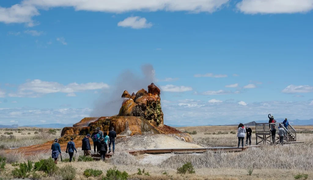 Fly Geyser Nevada Estados Unidos