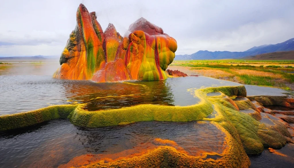 Fly Geyser Nevada Estados Unidos