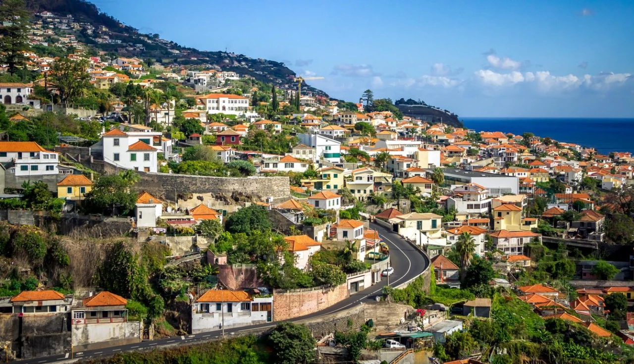 Ilha da Madeira Portugal vista de cima