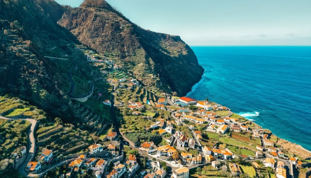 Ilha da Madeira Portugal vista de cima