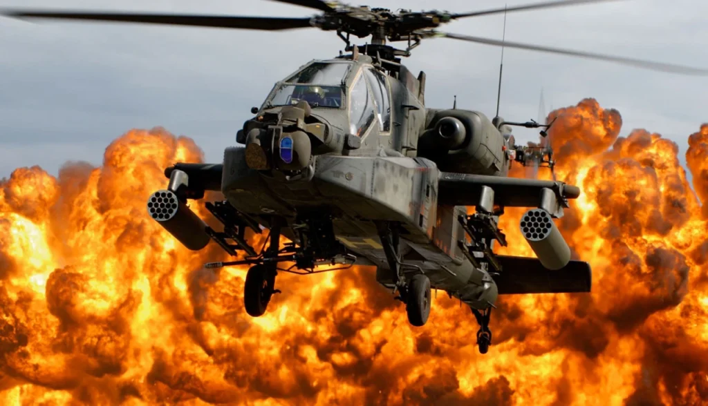 helicóptero de ataque, AH-64 Apache, armamento militar