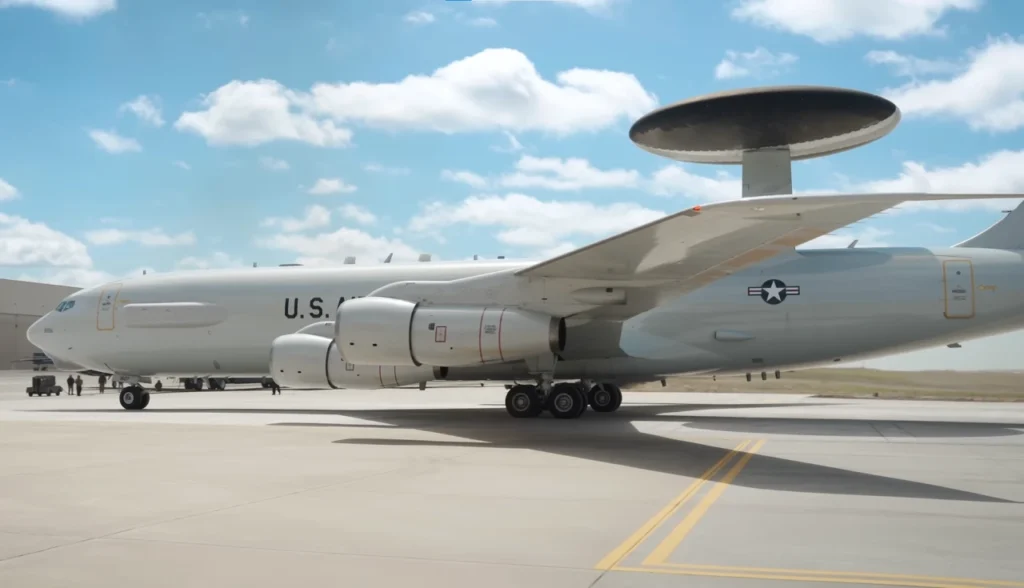 Por Dentro do E-3 Sentry: O Avião que Vê 400 km Além do Horizonte
