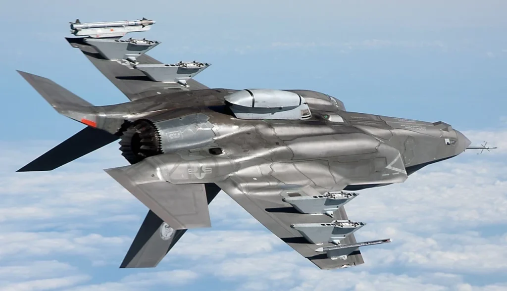 Invisível e Letal: Como o F-35 Mudou a Guerra Moderna.