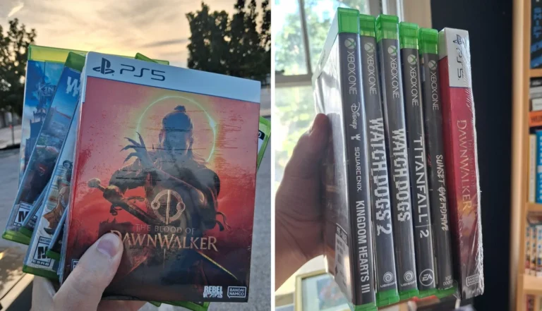 A experiência tátil e nostálgica de colecionar jogos físicos em mídia