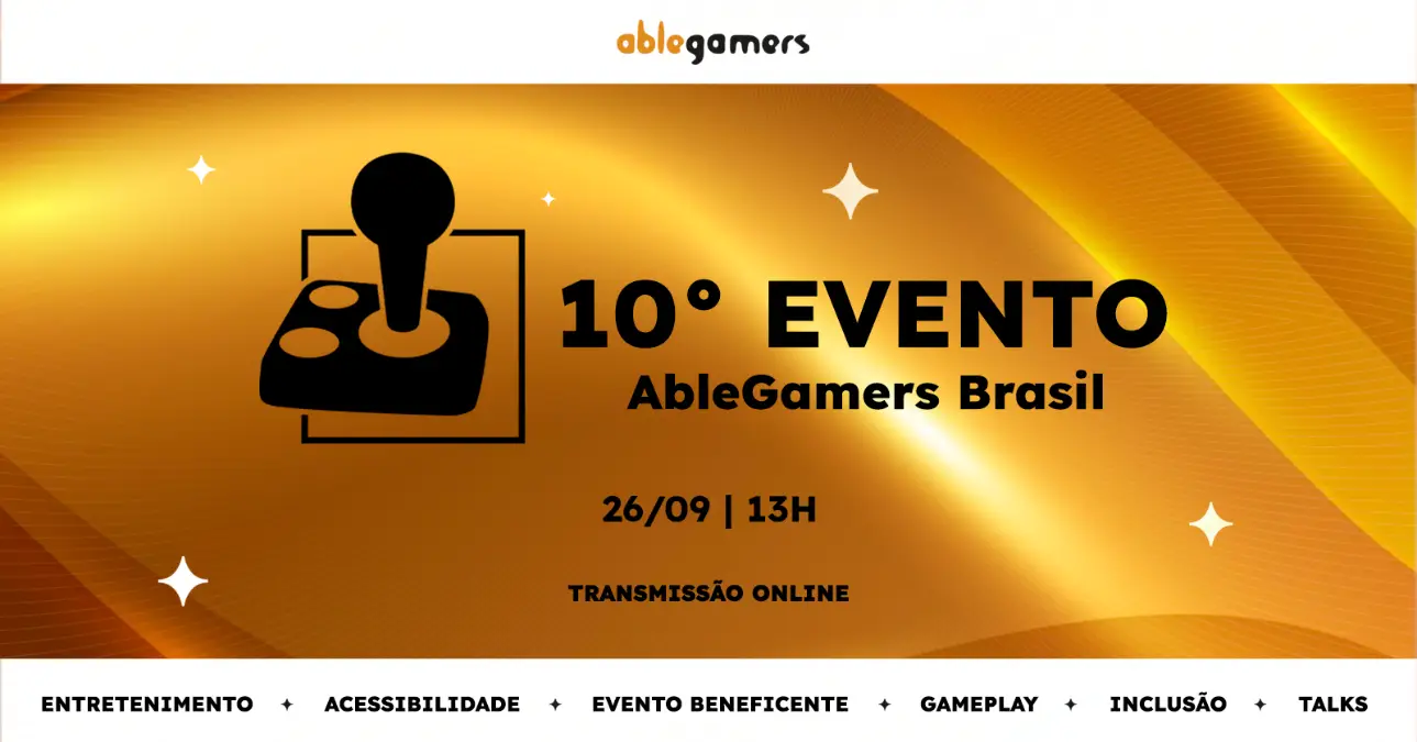 Ablegamers Brasil promove décima edição de evento focado em acessibilidade nos games