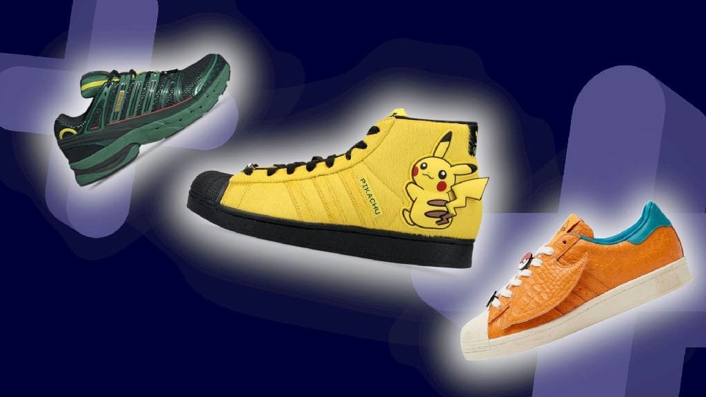 Adidas lança coleção exclusiva de tênis inspirada no universo Pokémon