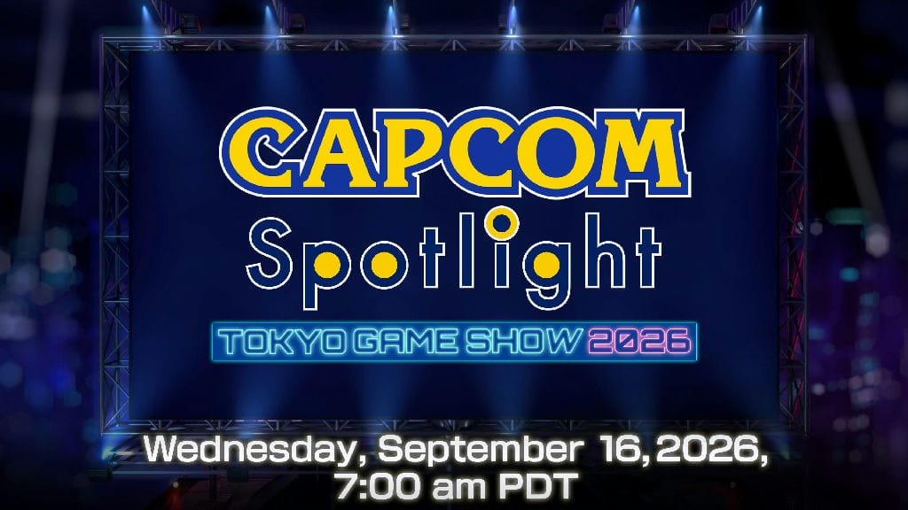 Capcom Spotlight confirma transmissão especial na Tokyo Game Show 2026