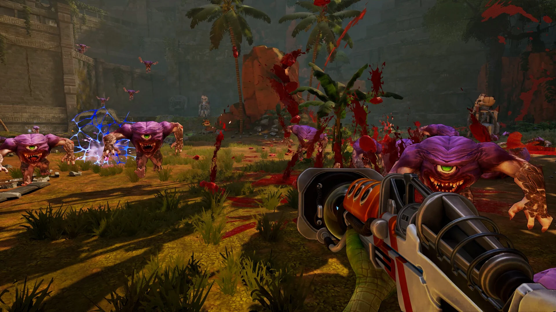 Como a simplicidade de Stardew Valley moldou a ação frenética de Serious Sam: Shatterverse