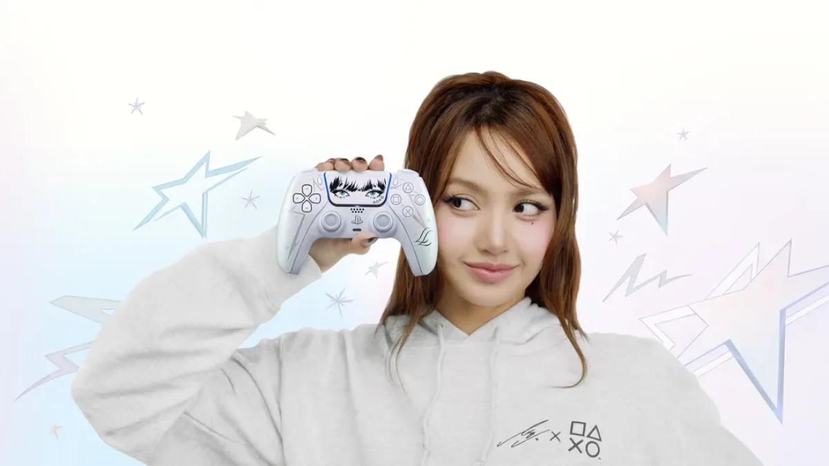Dualsense personalizado marca parceria entre Playstation e a cantora Lisa