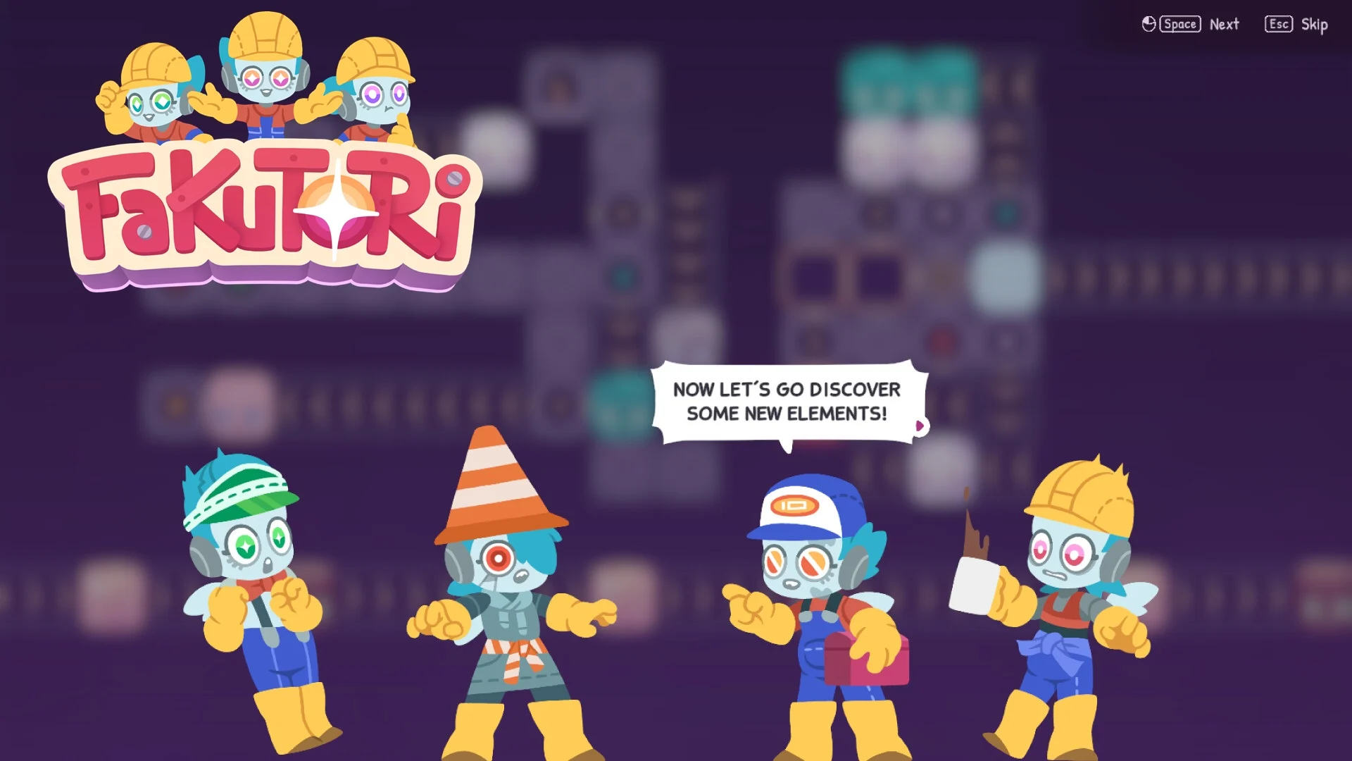 Fakutori libera demonstração gratuita de jogo de automação e construção na Steam