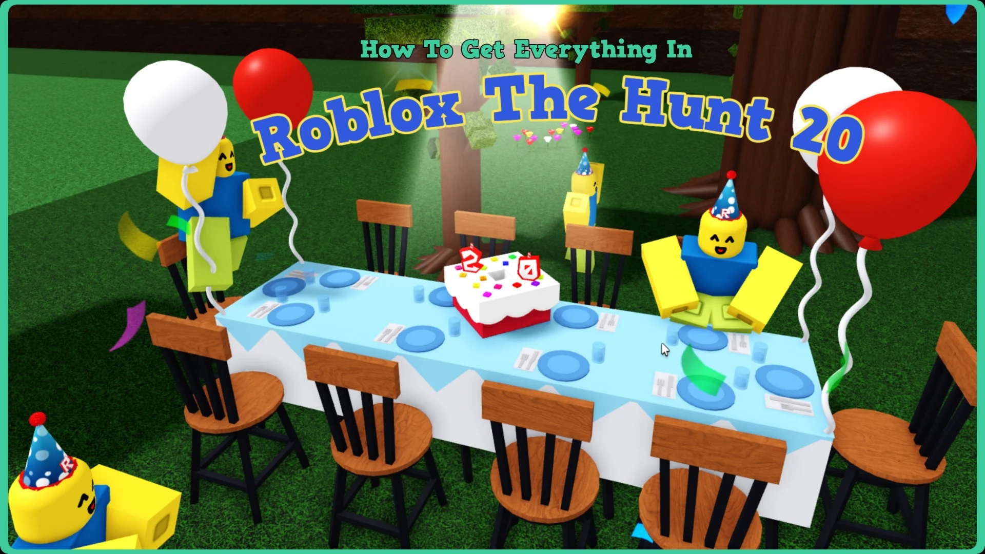 Guia completo para conquistar todos os itens do evento The Hunt 20 no Roblox