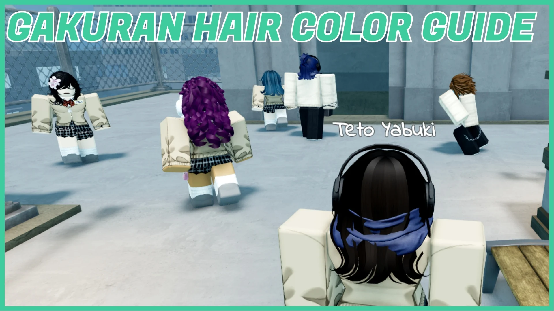 Guia de cores de cabelo em Gakuran: mecânicas, genética e rerolls