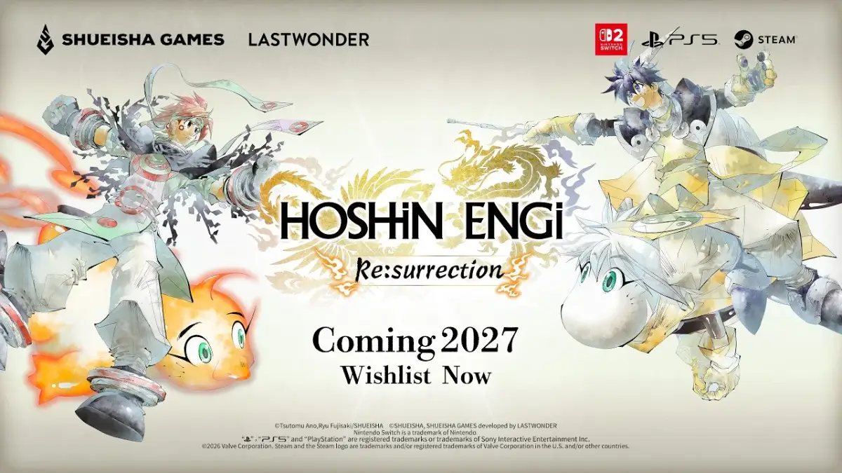 Hoshin Engi Re:surrection é anunciado para consoles e PC com lançamento previsto para 2027