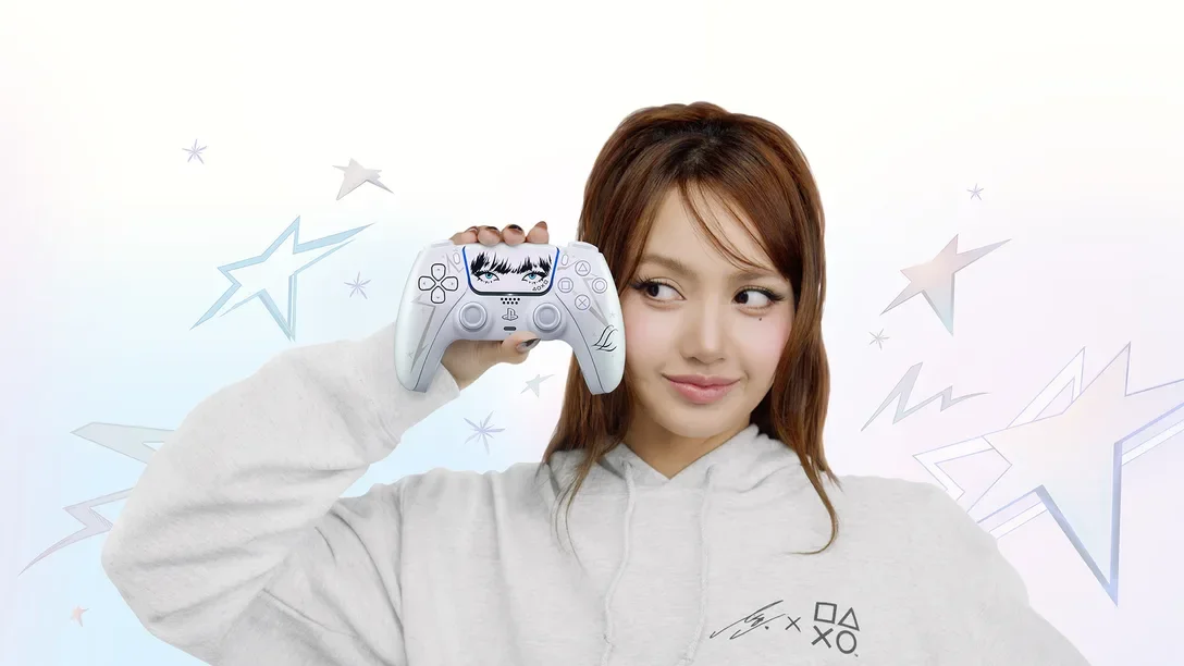 Lisa do Blackpink assina edição especial do controle Dualsense para Playstation 5