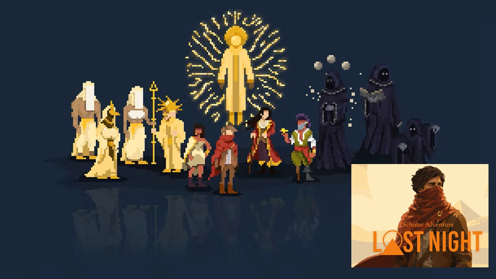 Lost Night expande o universo de Scholar Adventure com mistérios em um deserto eterno