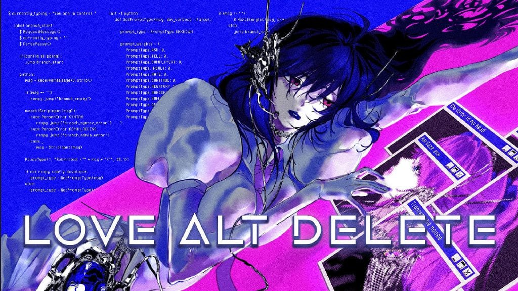 LOVE alt delete explora o horror psicológico com temática de inteligência artificial