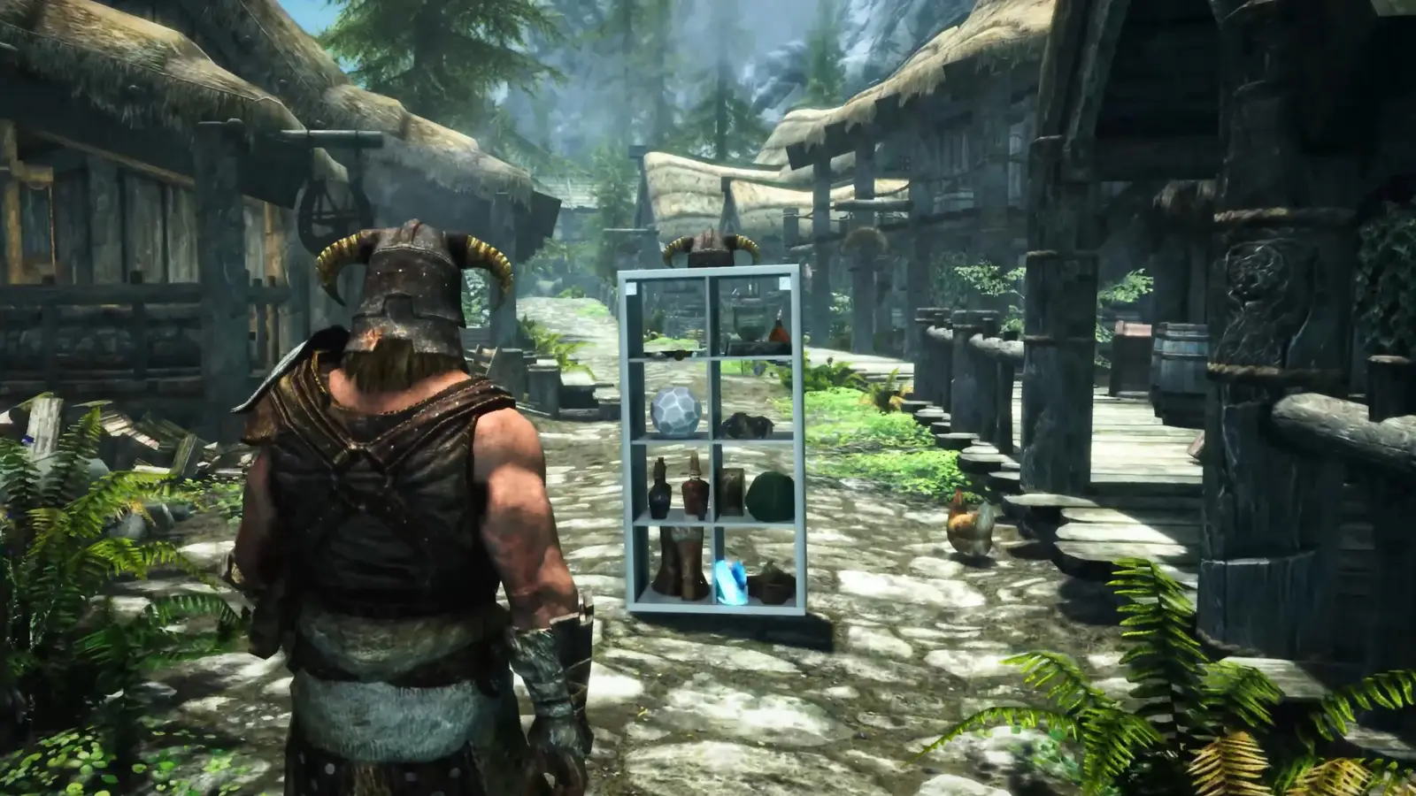 Mod oficial de Skyrim traz estante falante dublada por Matt Berry