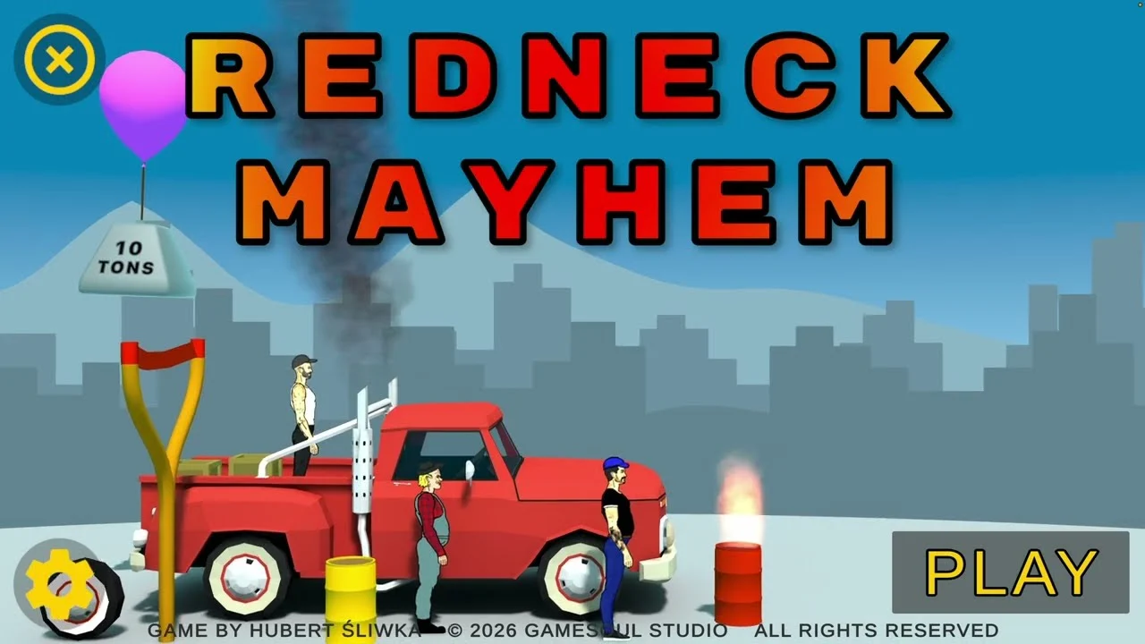 Redneck Mayhem chega ao Android com mecânicas de destruição baseadas em física
