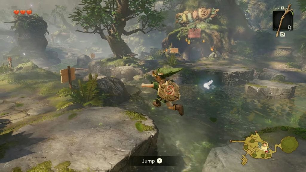 Remake de Zelda Ocarina of Time traz mudanças significativas no mapa do jogo