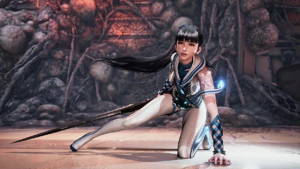 Stellar Blade no Switch 2 terá jogo completo disponível em cartucho físico