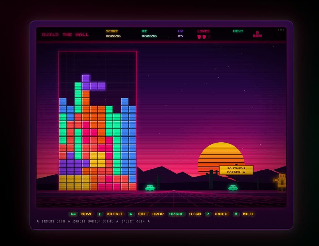 Tetris Company nega envolvimento com jogo de propaganda política da Casa Branca